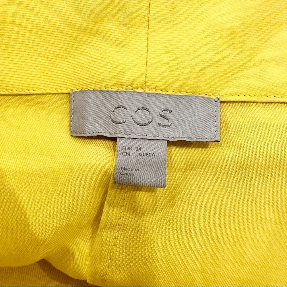 COS Neon Yellow Tunic Dress Women’s - Picture 5 of 6